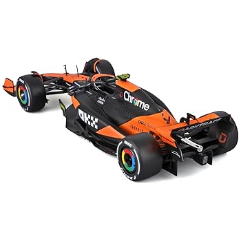【セール】 ブラーゴ F1 1/24 マクラーレン MCL38 ケース付 ノリス ブラゴ 1/24 マクラーレン F1チーム MCL38 2024 F1 #4 L.ノリス